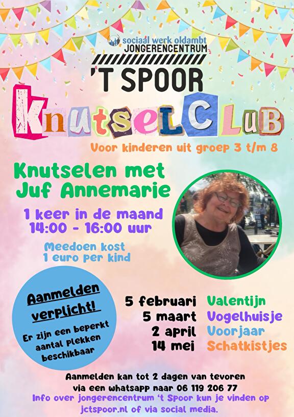 Knutselen voor kinderen in jongerencentrum Oldambt