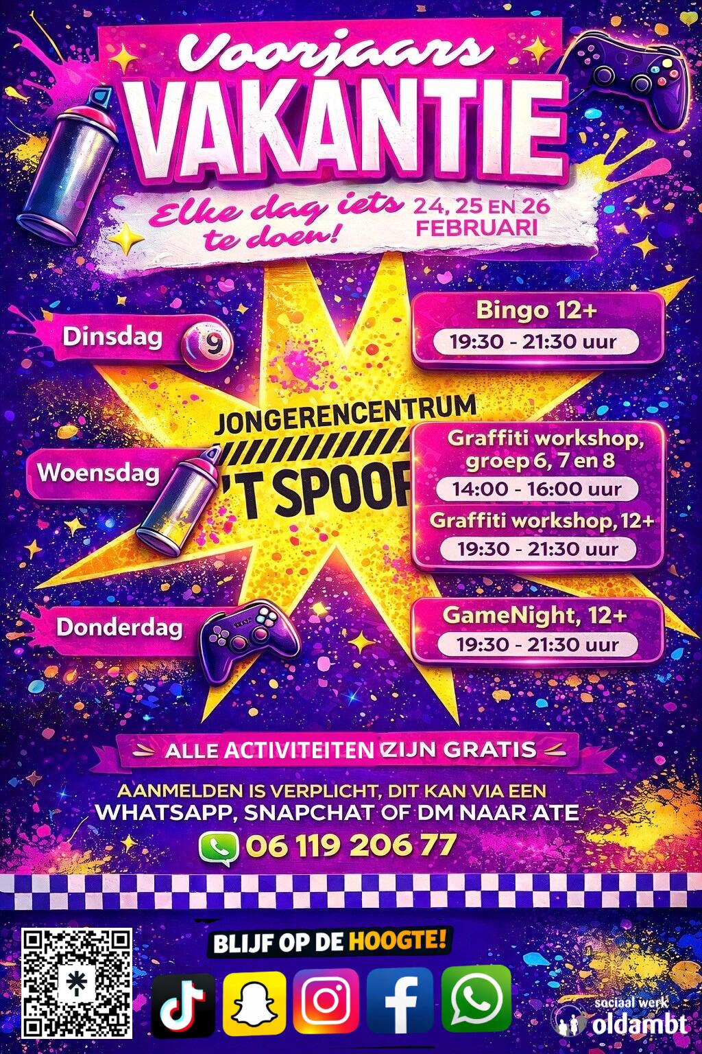 Voorjaarsvakantie 2026