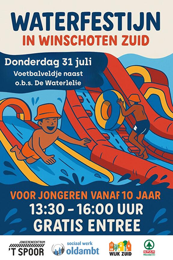 Waterfestijn Zuid Een tekstuele versie van de afbeelding is hieronder toegevoegd.